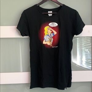 Graphic T-Shirt with Pop Art Design